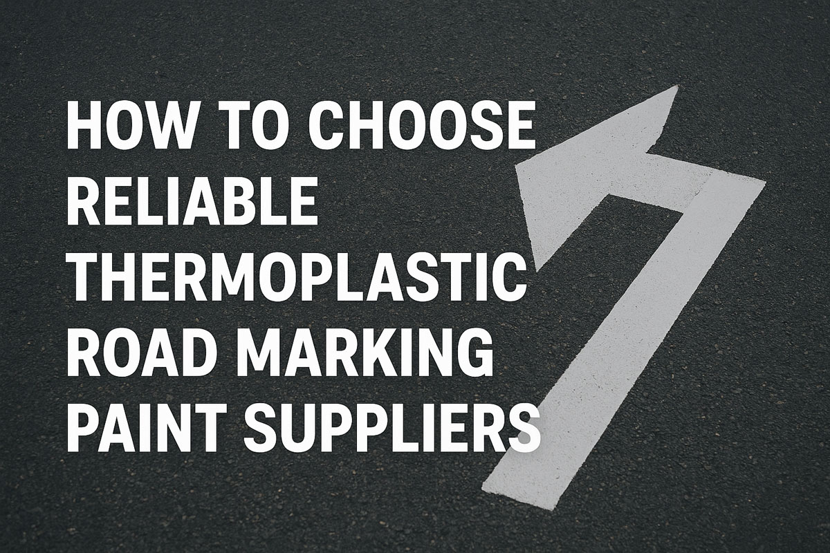 How to Choose Reliable Thermoplastic Road Marking Paint Suppliers