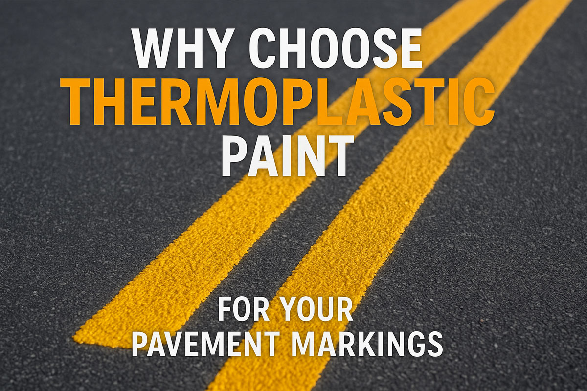 Why Choose Thermoplastic Paint for Your Pavement Markings