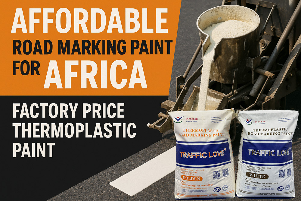Affordable Road Marking Paint for Africa | Factory Price Thermoplastic Paint
