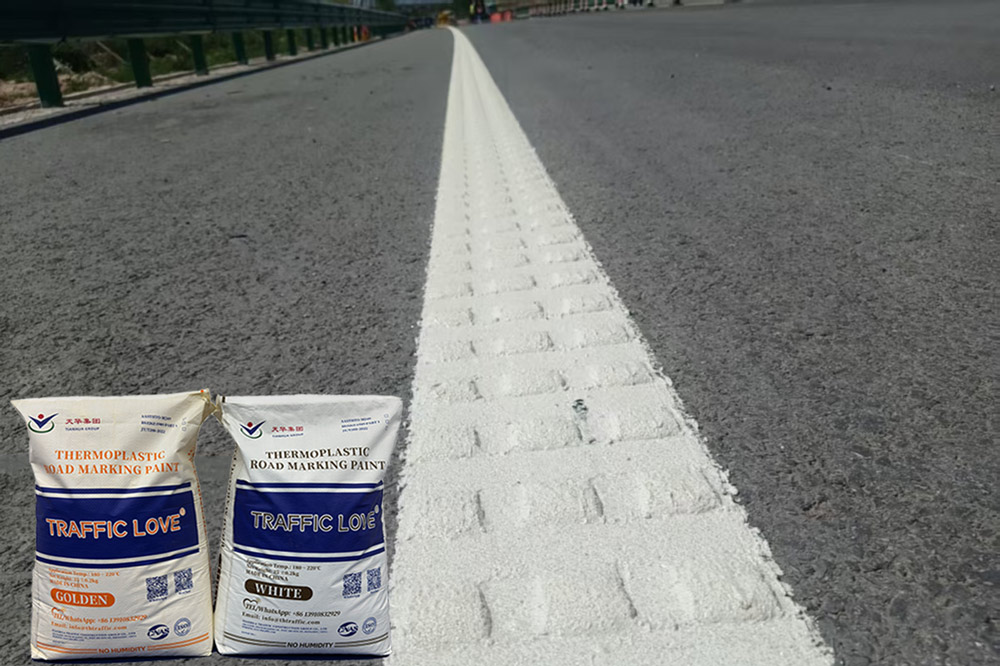 Affordable Thermoplastic Road Marking Paint for African Roads