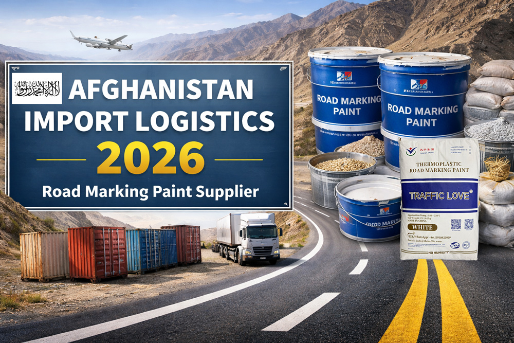 Afghanistan Import Logistics 2026 | Road Marking Paint Supplier | Tianhua Group