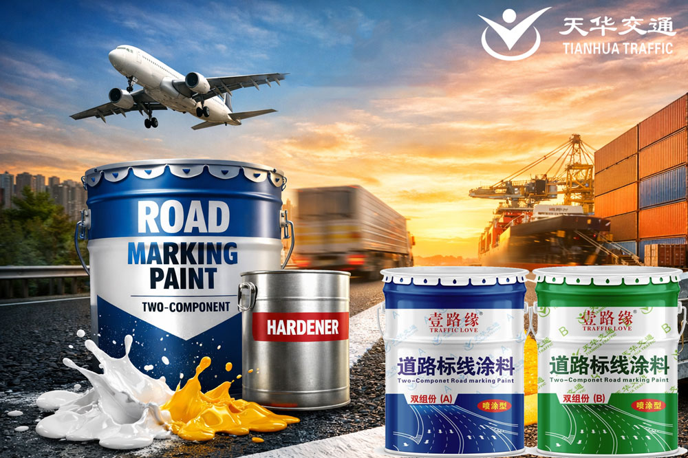 Certified MMA Two-Component Road Marking Paint Manufacturer for Legal Export from China