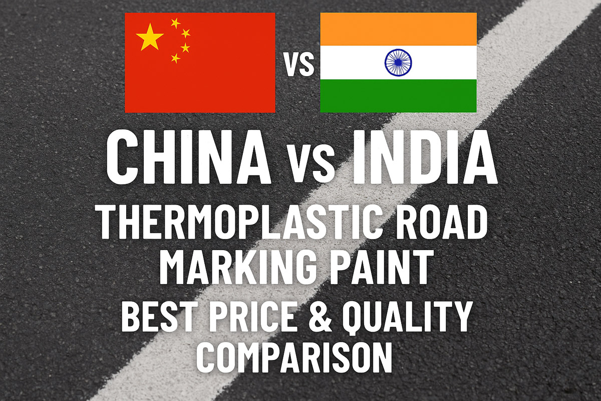 China vs India Thermoplastic Road Marking Paint | Best Price & Quality Comparison