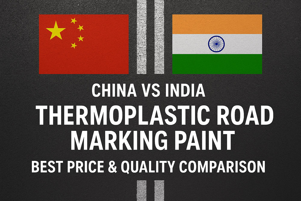 China vs India Thermoplastic Road Marking Paint | Best Price & Quality Comparison