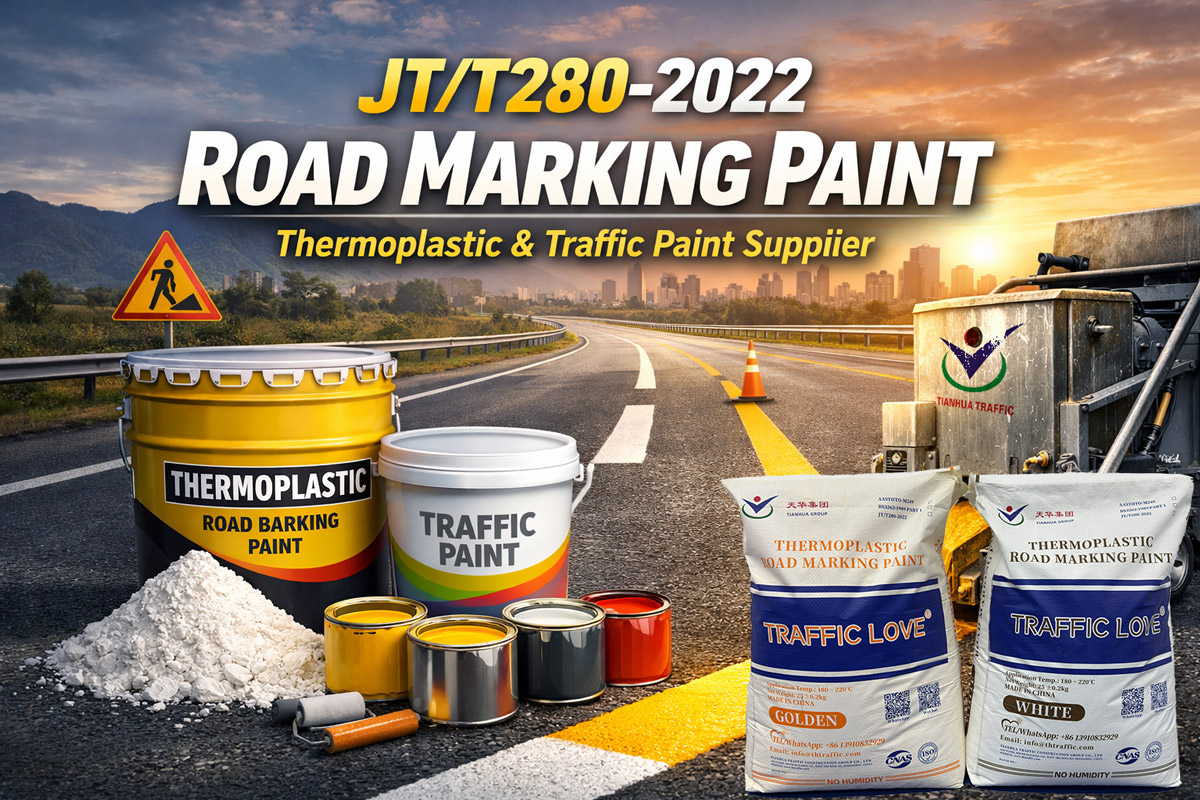 JT/T280-2022 Road Marking Paint for Sale | Thermoplastic & Traffic Paint Supplier