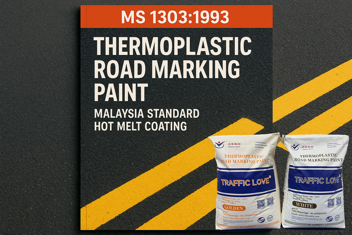 MS 1303:1993 Thermoplastic Road Marking Paint | Malaysia Standar