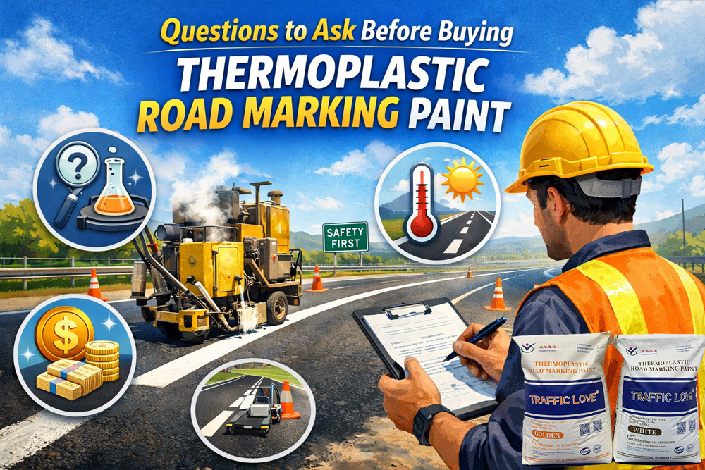Questions to Ask Before Buying Thermoplastic Road Marking Paint | Buyer’s Guide