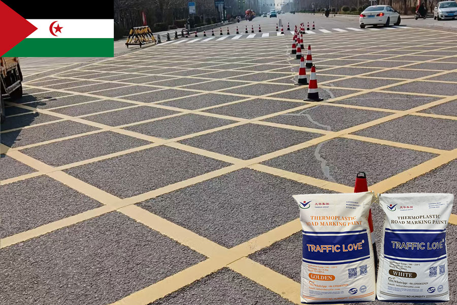 Thermoplastic Road Marking Paint for Sale in Western Sahara