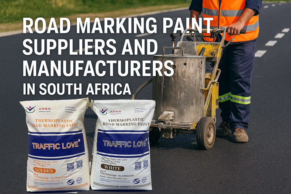 Road Marking Paint Suppliers and Manufacturers in South Africa | TIANHUA Traffic