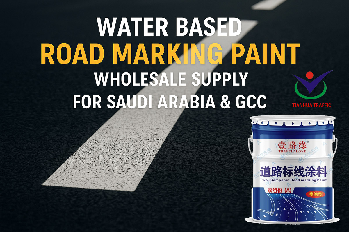 SASO-2869 Water Based Road Marking Paint – Wholesale Supply for Saudi Arabia & GCC