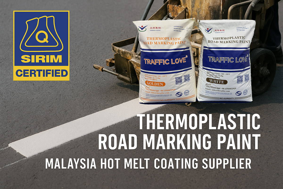 SIRIM Certified Thermoplastic Road Marking Paint | Malaysia Hot 