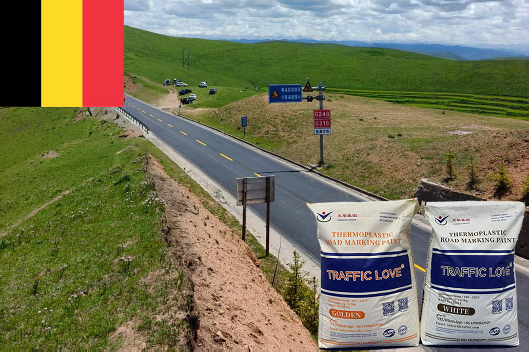 Thermoplastic Road Marking Paint for Belgium – Export & Compliance