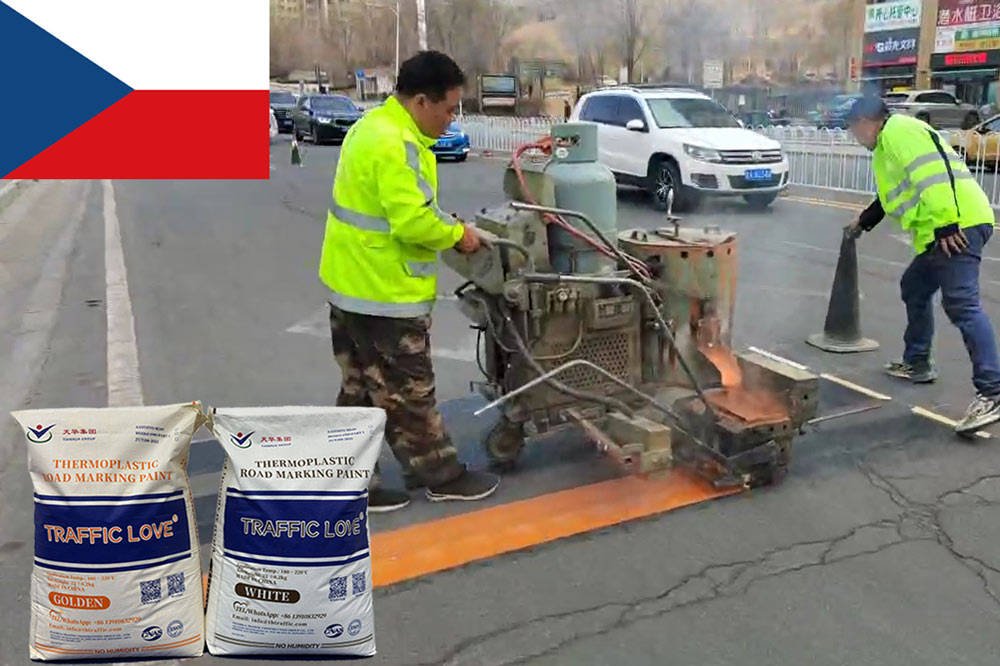Thermoplastic Road Marking Paint for Czech Republic | Factory Supply & OEM