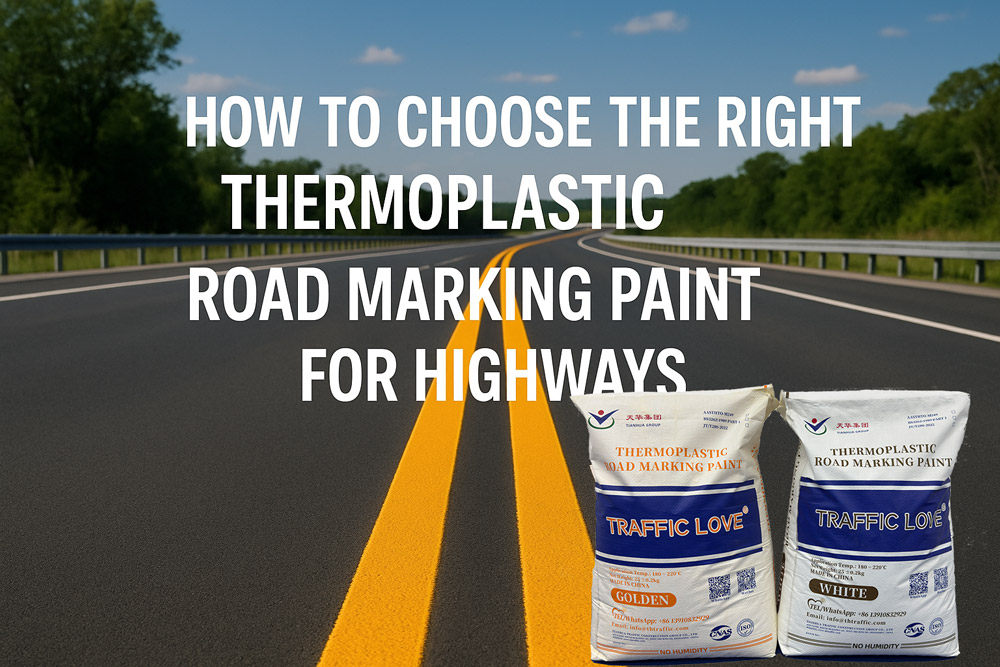 Thermoplastic Road Marking Paint for Highways