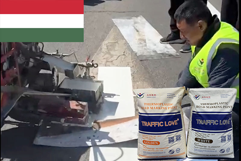 Thermoplastic Road Marking Paint for Hungary | Factory Price & OEM Supply
