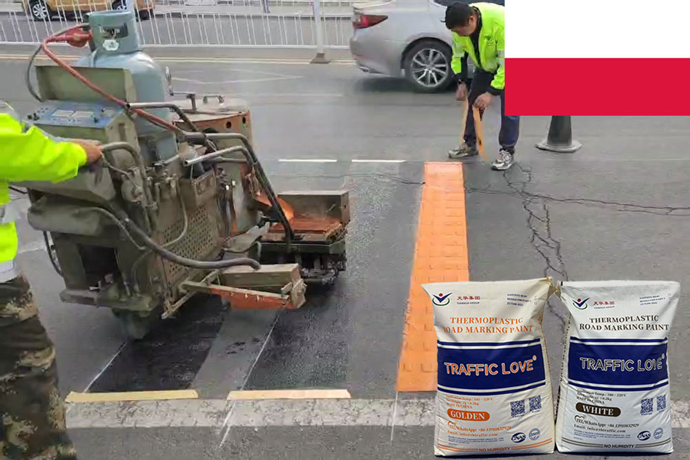 Thermoplastic Road Marking Paint for Poland | Factory Supply & OEM