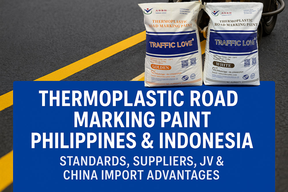 Thermoplastic Road Marking Paint Philippines & Indonesia 