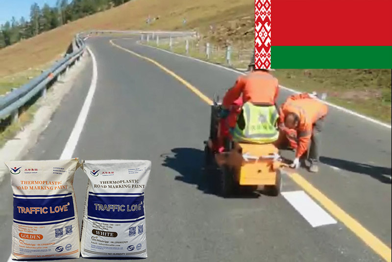 Thermoplastic Road Marking Paint for sale Belarus | Factory Supply & OEM