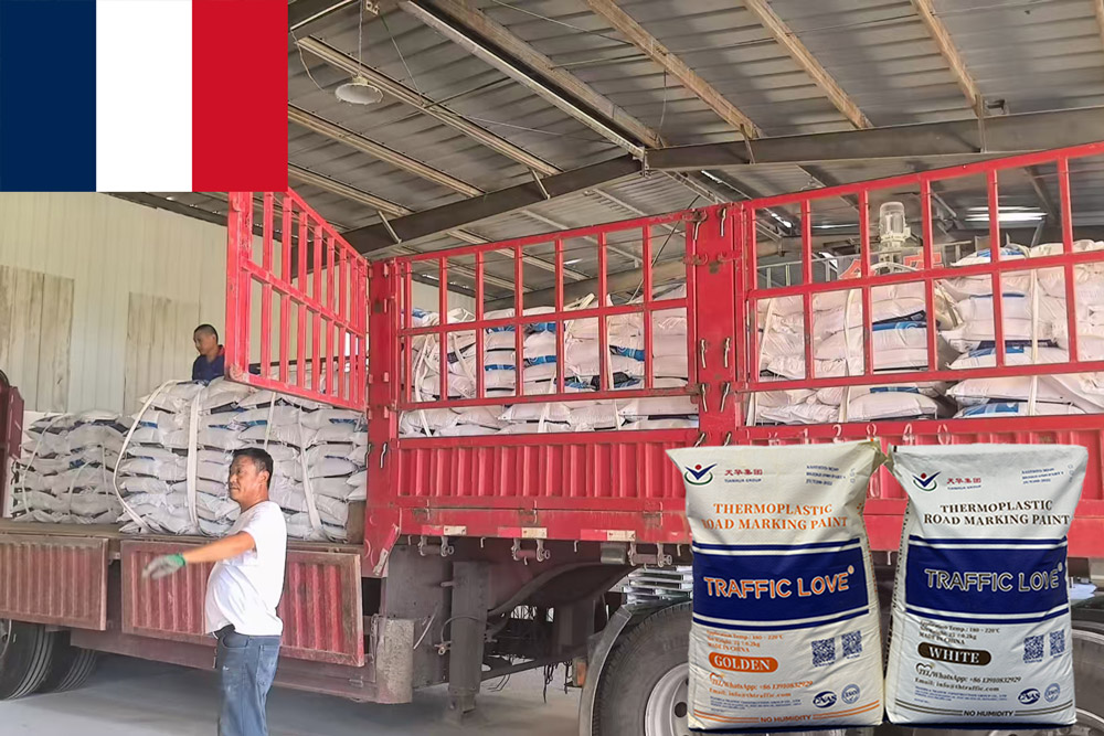 Peinture thermoplastique de marquage routier à vendre en France | Prix d'Usine & OEM