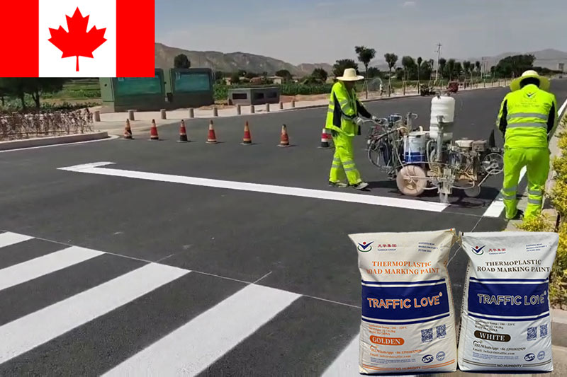 Thermoplastic Road Marking Paint for Sale in Canada – OEM, Factory Price & Joint Venture Available