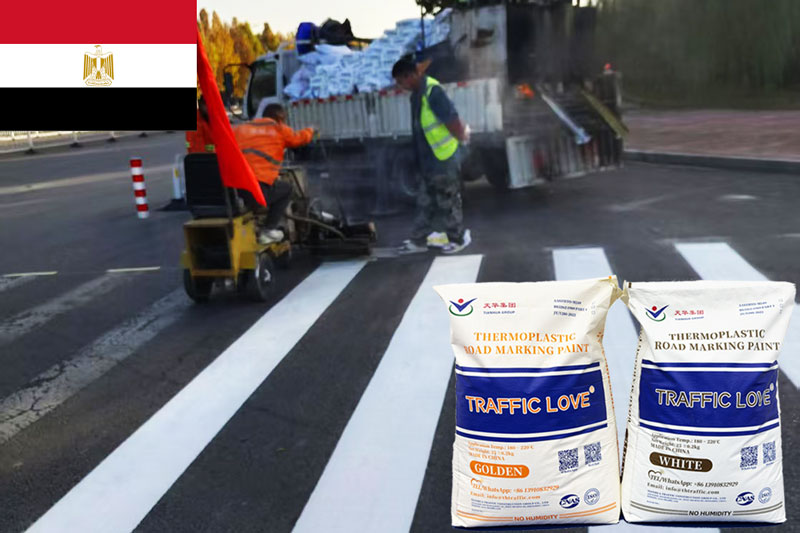 Thermoplastic Road Marking Paint for Sale in Egypt