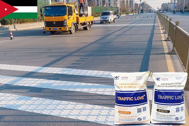 Thermoplastic Road Marking Paint for Sale in Jordan