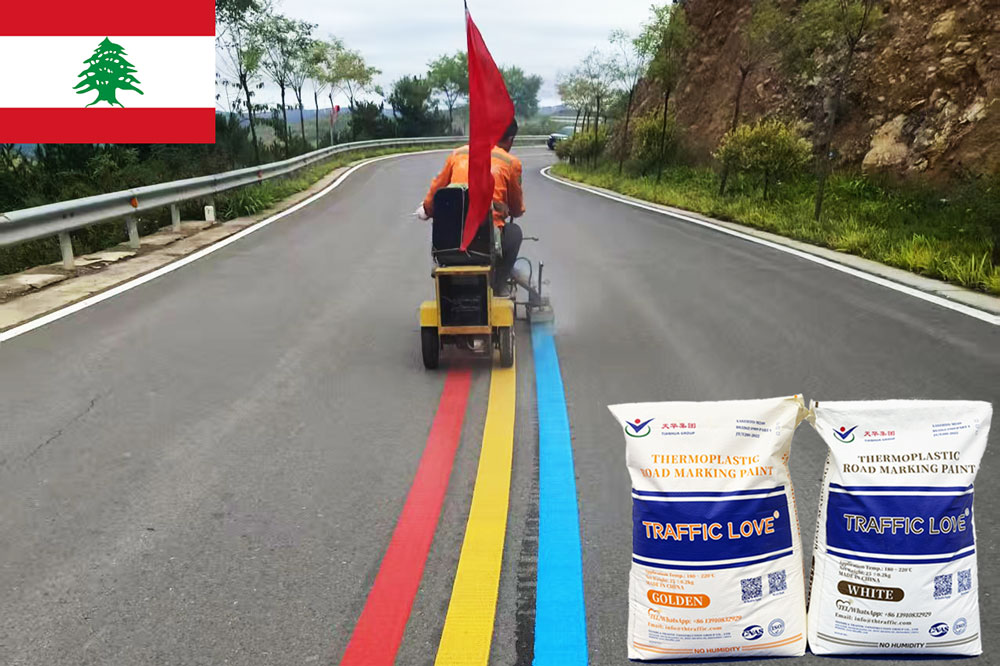 Thermoplastic Road Marking Paint for Sale in Lebanon | Factory Price & Export Offer