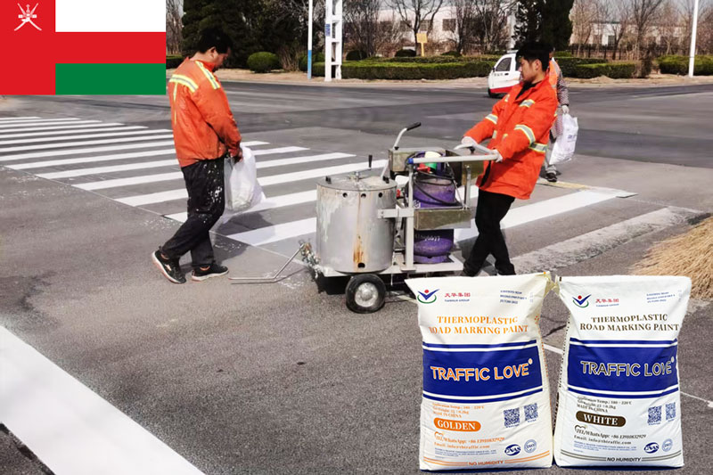 Thermoplastic Road Marking Paint for Sale in Oman