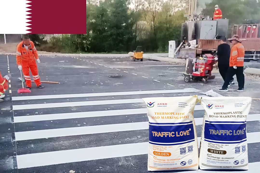 Thermoplastic Road Marking Paint for Sale in Qatar