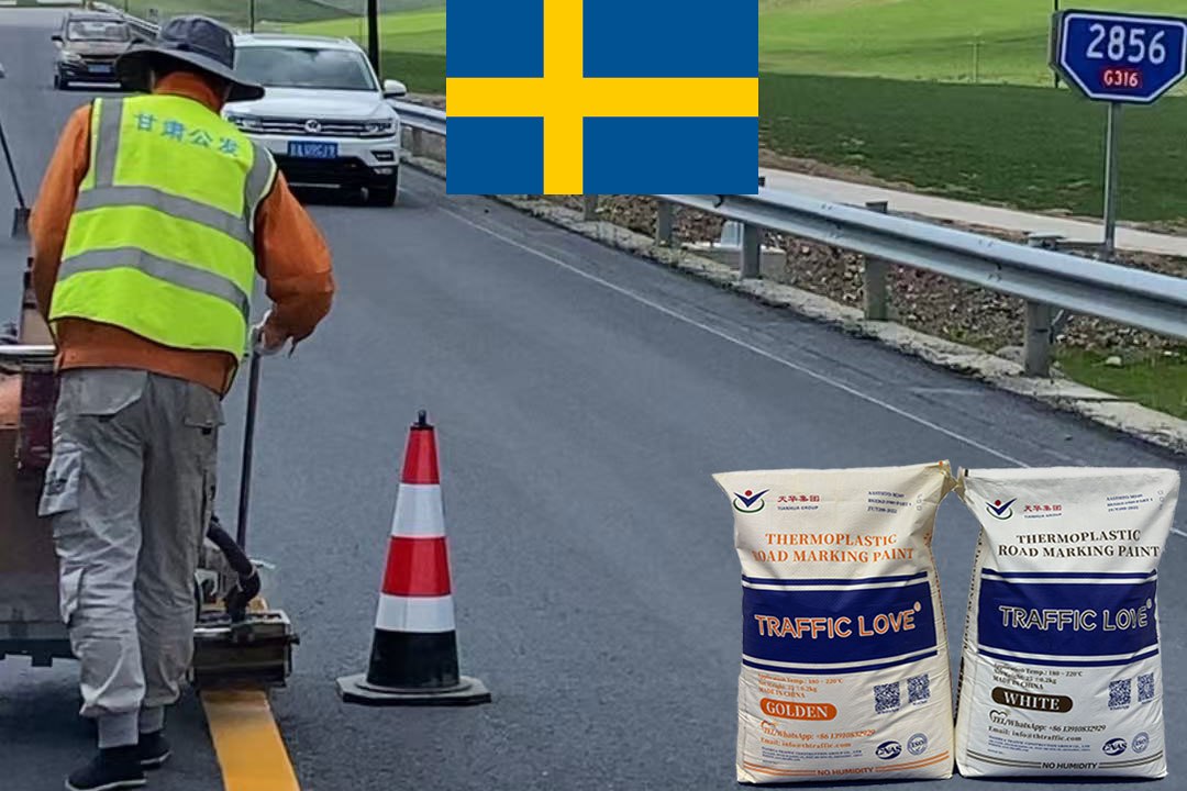 Thermoplastic Road Marking Paint for Sweden | Factory Price & OEM