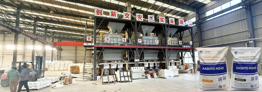 thermoplastic road marking paint tianhua factory