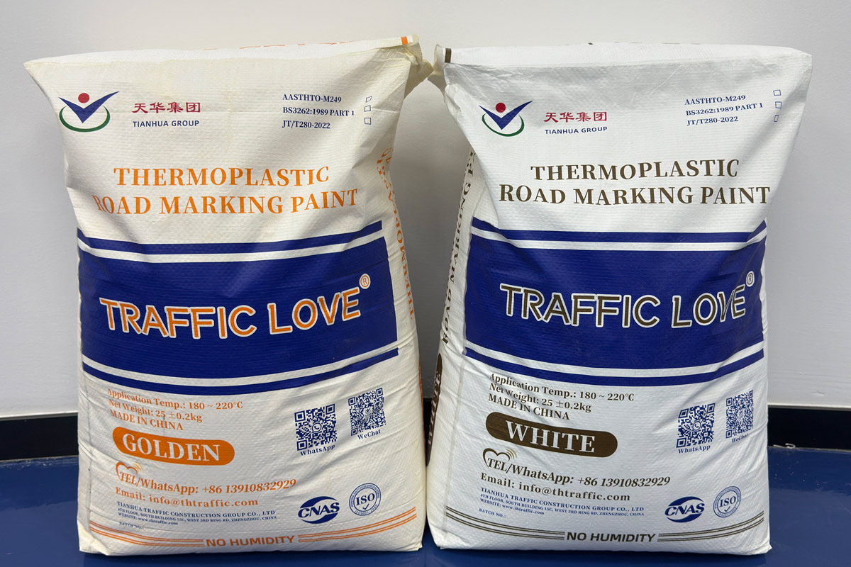 Thermoplastic Striping Material: Durable Road Marking Solution