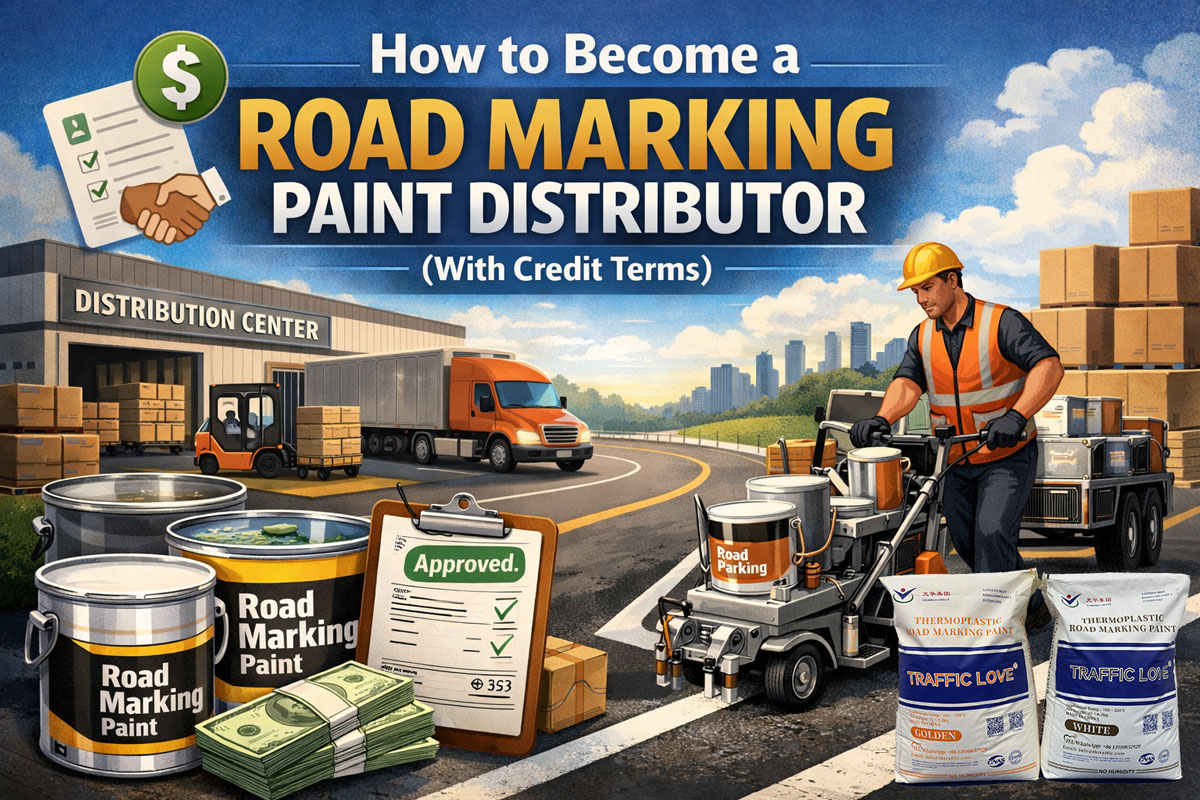 How to Become a Road Marking Paint Distributor (With Credit Terms)