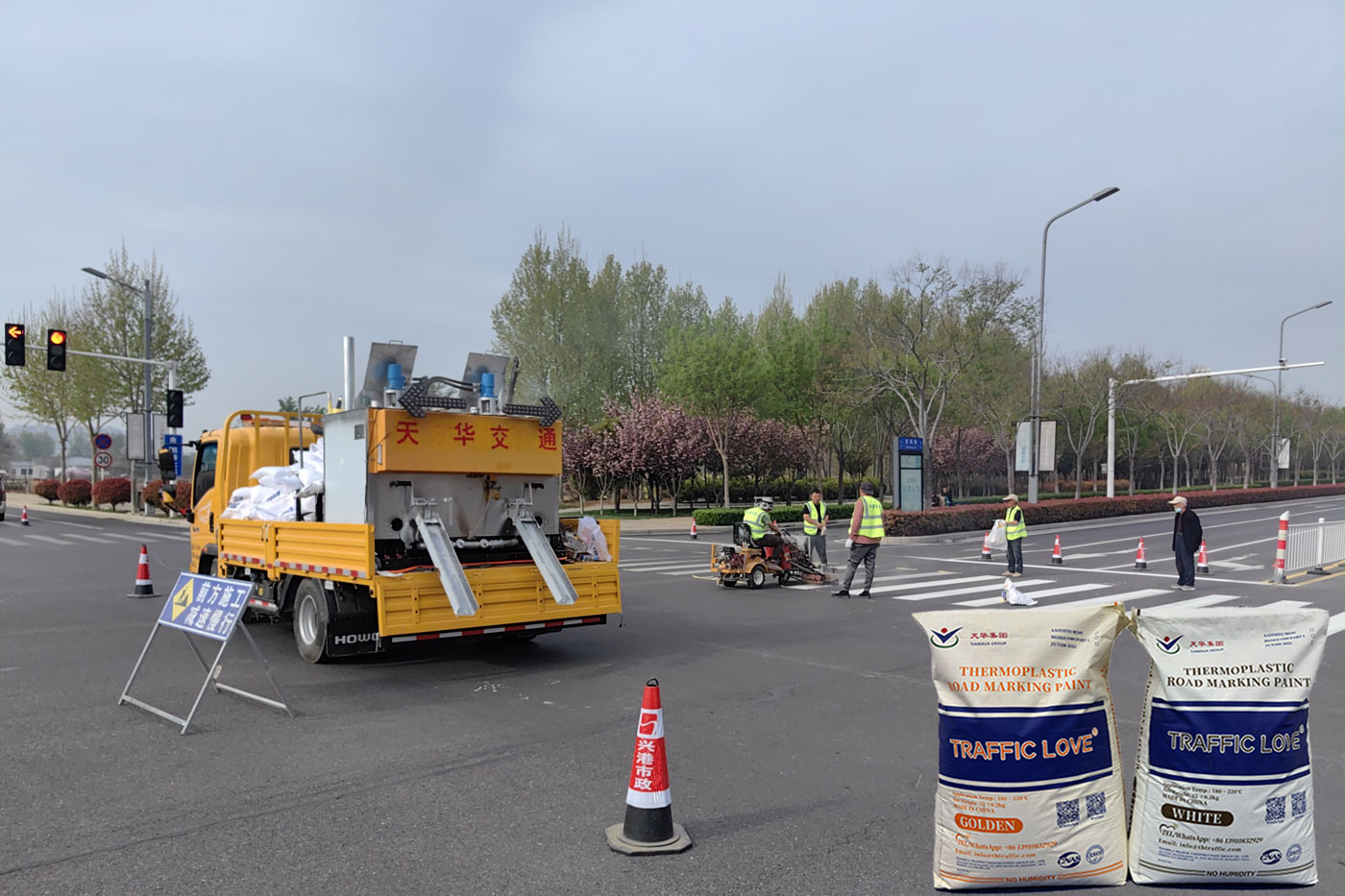 Anti‑Skid, UV Resistance, and Reflectivity: Key Features of Thermoplastic Paint