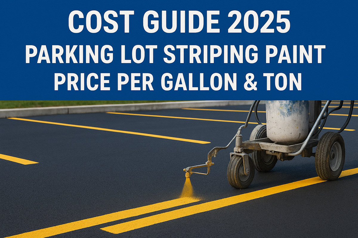 Parking Lot Striping Paint Price per Gallon & Ton
