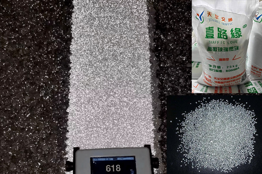 The Role of Glass Beads in Thermoplastic Road Markings