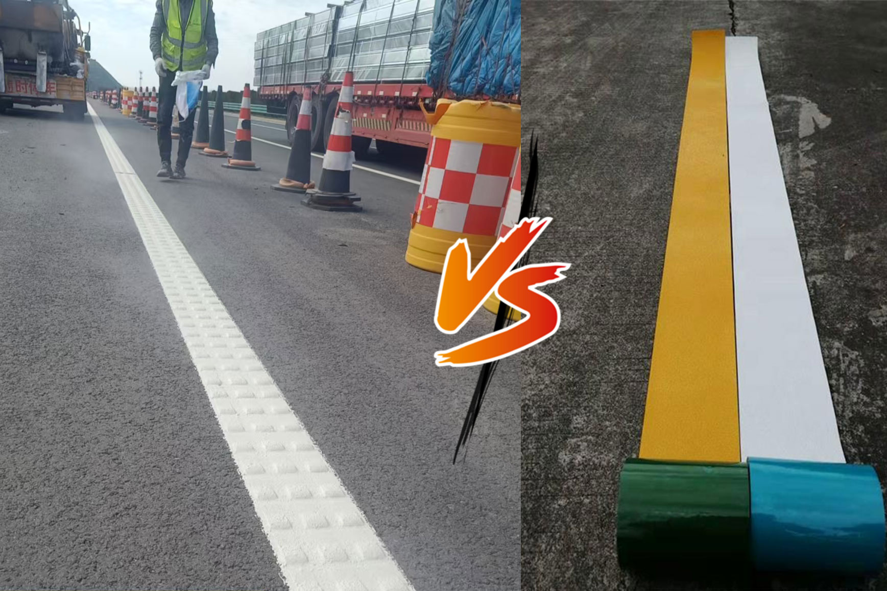 Thermoplastic Paint vs. Preformed Tape: Which Is Better for Highways?