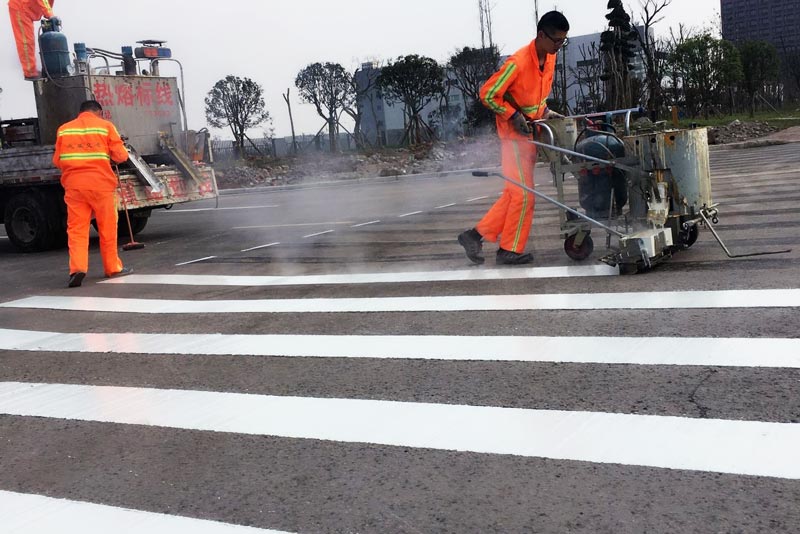 Thermoplastic Road Marking Application Techniques