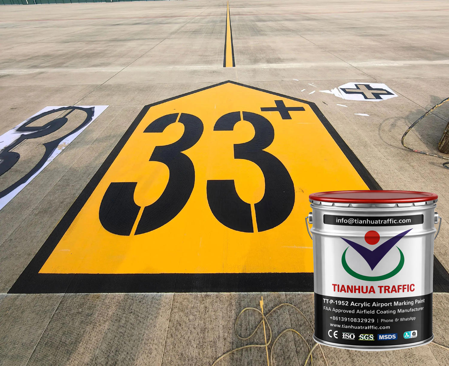 TT-P-1952 Acrylic Airport Marking Paint FAA