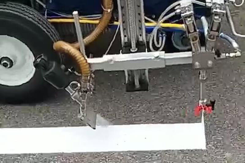 Two Component Road Marking Machine