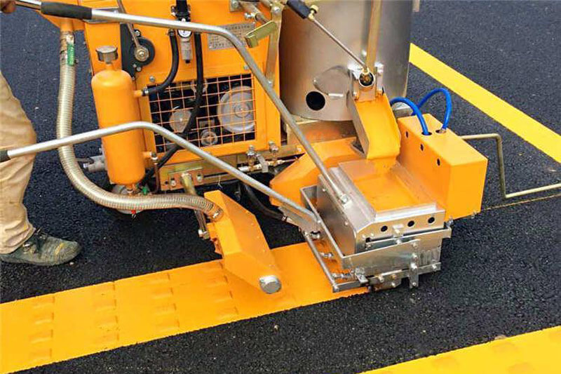 Thermoplastic Convex Marking Machine