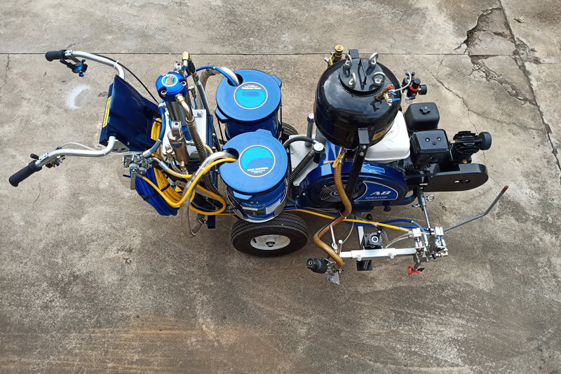 Two Component Road Marking Machine