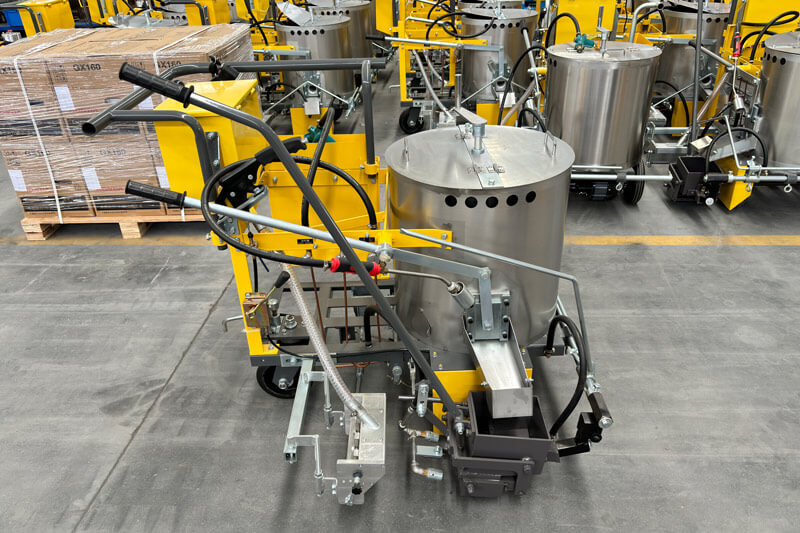Thermoplastic Convex Marking Machine