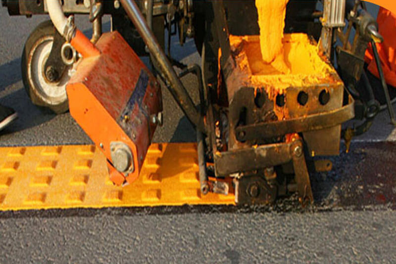 Thermoplastic Convex Marking Machine