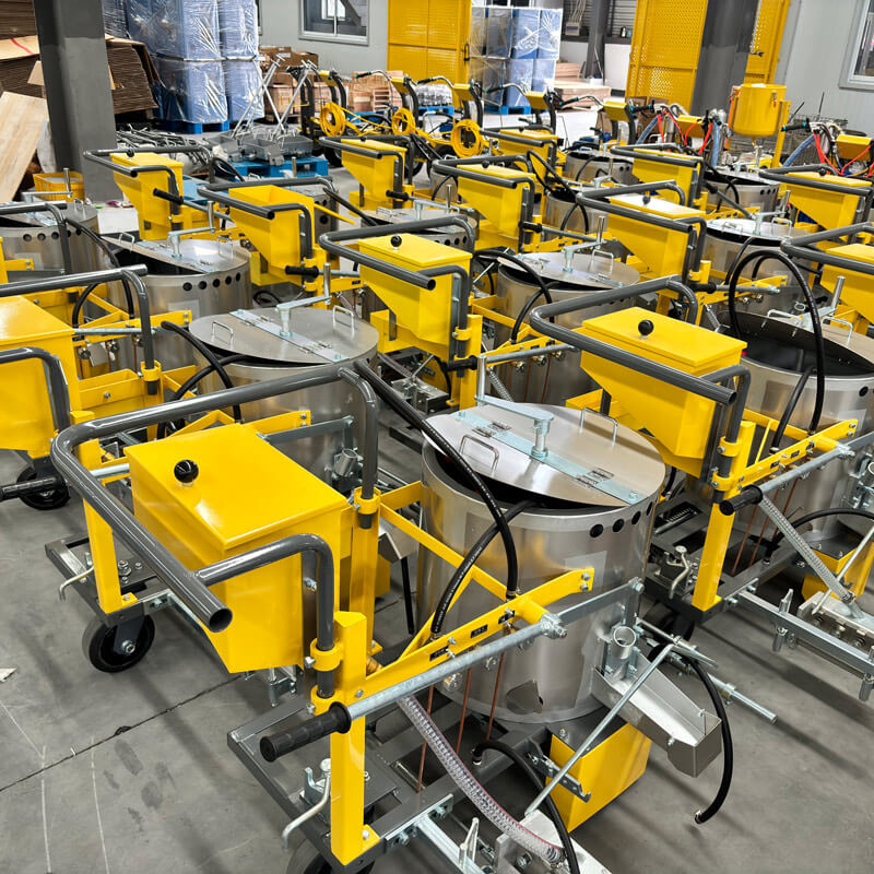 ‌Thermoplastic Road Marking Machine Advantages