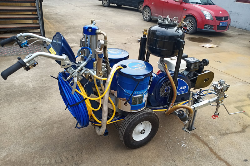 Two Component Road Marking Machine