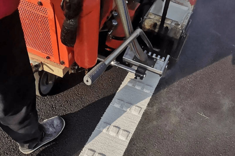 Thermoplastic Convex Marking Machine