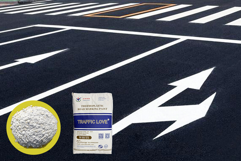 Thermoplastic Road Marking Materials (White)