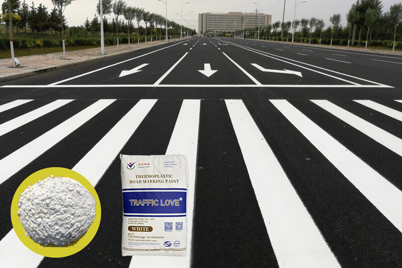 Thermoplastic Road Marking Materials (White)