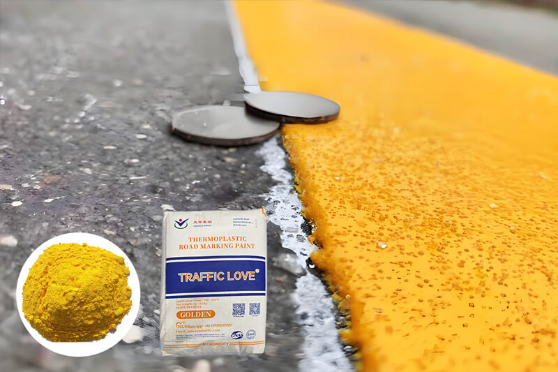 Thermoplastic Road Marking Paint (Yellow)